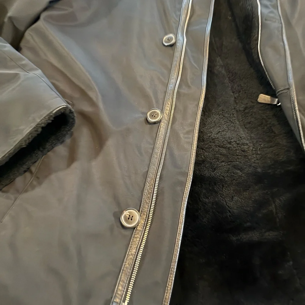 Orme en Portofino Men's‎ Black Coat